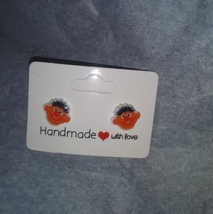 Ernie earrings - Sesame Street earrings new